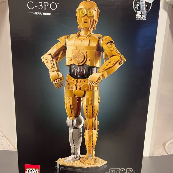 Lego Other - LEGO Star Wars C-3PO Building Set -Gold/Silver 75398 1138Pcs Retired NIB Sealed